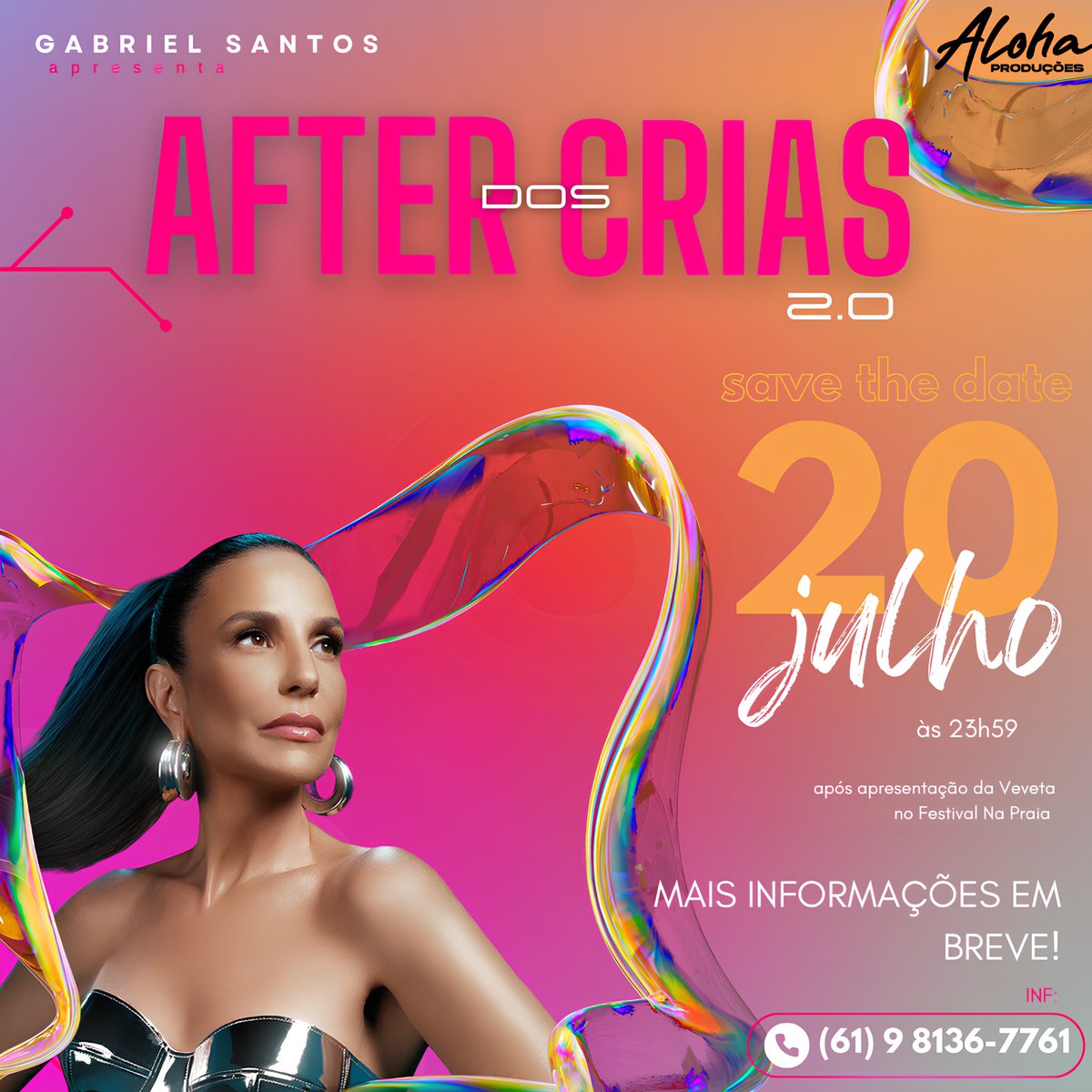 Vocês não estão preparados para o line-up do After dos Crias 2.0 … será de trincar concreto do chão … aguardem … #afterdoscrias #festaaloha #alohaproducoesbsb #tribalhouse