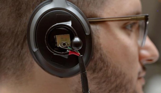 AI headphones let wearer listen to a single person in a crowd, by looking at them just once. The system, called “Target Speech Hearing,” then cancels all other sounds and plays just that person’s voice in real time even as the listener moves around in noisy places and no longer