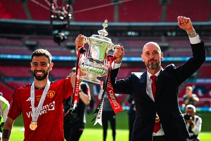 📊 DID YOU KNOW 📊

Despite finishing 8th in the league, Manchester United made history by winning the FA Cup, becoming the lowest-ranked team to lift the trophy since Arsenal achieved the same feat under Mikel Arteta in the 2019-20 season.

What/who do you think was the key