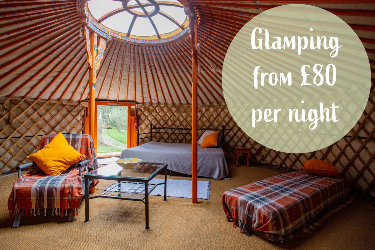 Choose Hidden Valley Yurts for your next getaway:

Yurts 4 &amp; 5 sleep up to 4 people for just £80 per night!

Larger yurts for up to 6 people available for £95 per night!

Book on our website or give us a call...

💻 hiddenvalleyyurts.co.uk/make-a-booking/

📞 01600 860723