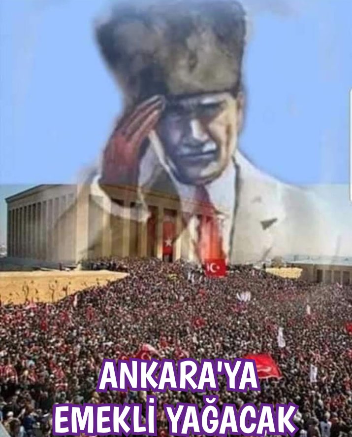 BAŞLADIK 👇 #BüyükEmekliMitingi #OnurluYaşamHakçaPaylaşım #5000KısmiTandoğanda Emekli, Emekçi, EYT'li Ankara'ya akıyor. Tek Ses,Tek Yürek Başkenti sallıyor. Ankara HAKKIN mücadelesine şahitlik ediyor. Bu sesler duyulacak, Haklar teslim alınacak. @RTErdogan @isikhanvedat