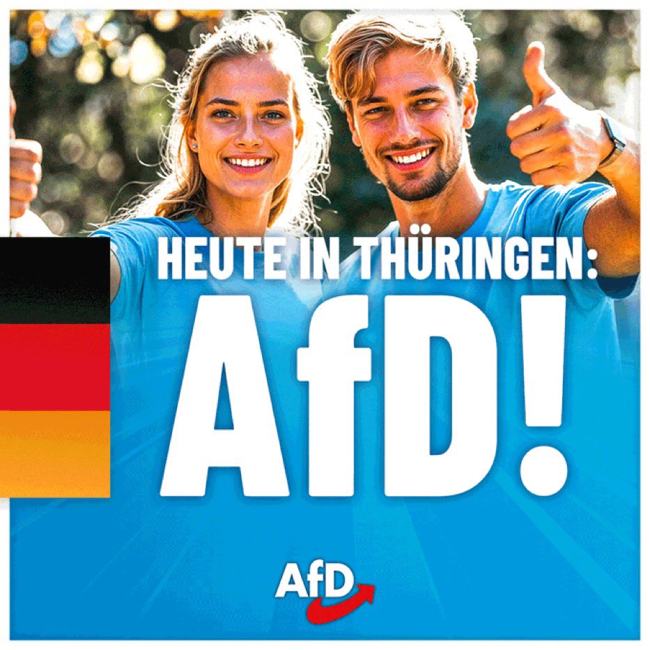 Auf geht’s #AfD!

#Thüringen #Europa #Wahl