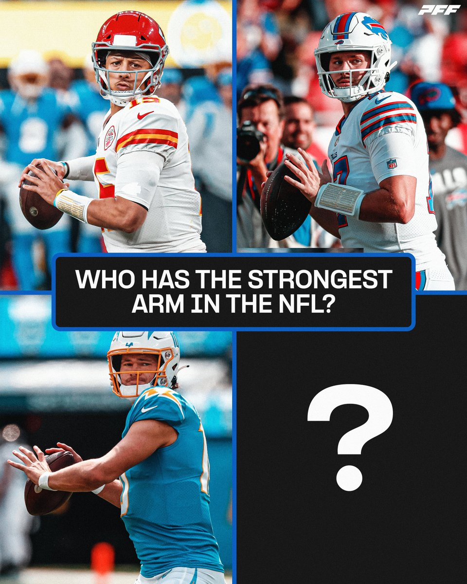 Who has the strongest arm in the NFL? 🚀