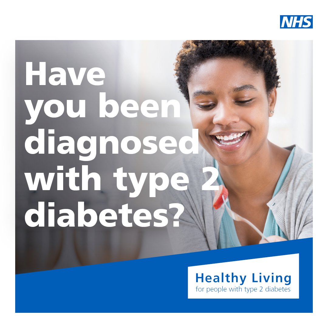 Healthy Living is a free online NHS service to help people live well with type 2 diabetes.

Sign up or find out more. 👉 healthyliving.nhs.uk