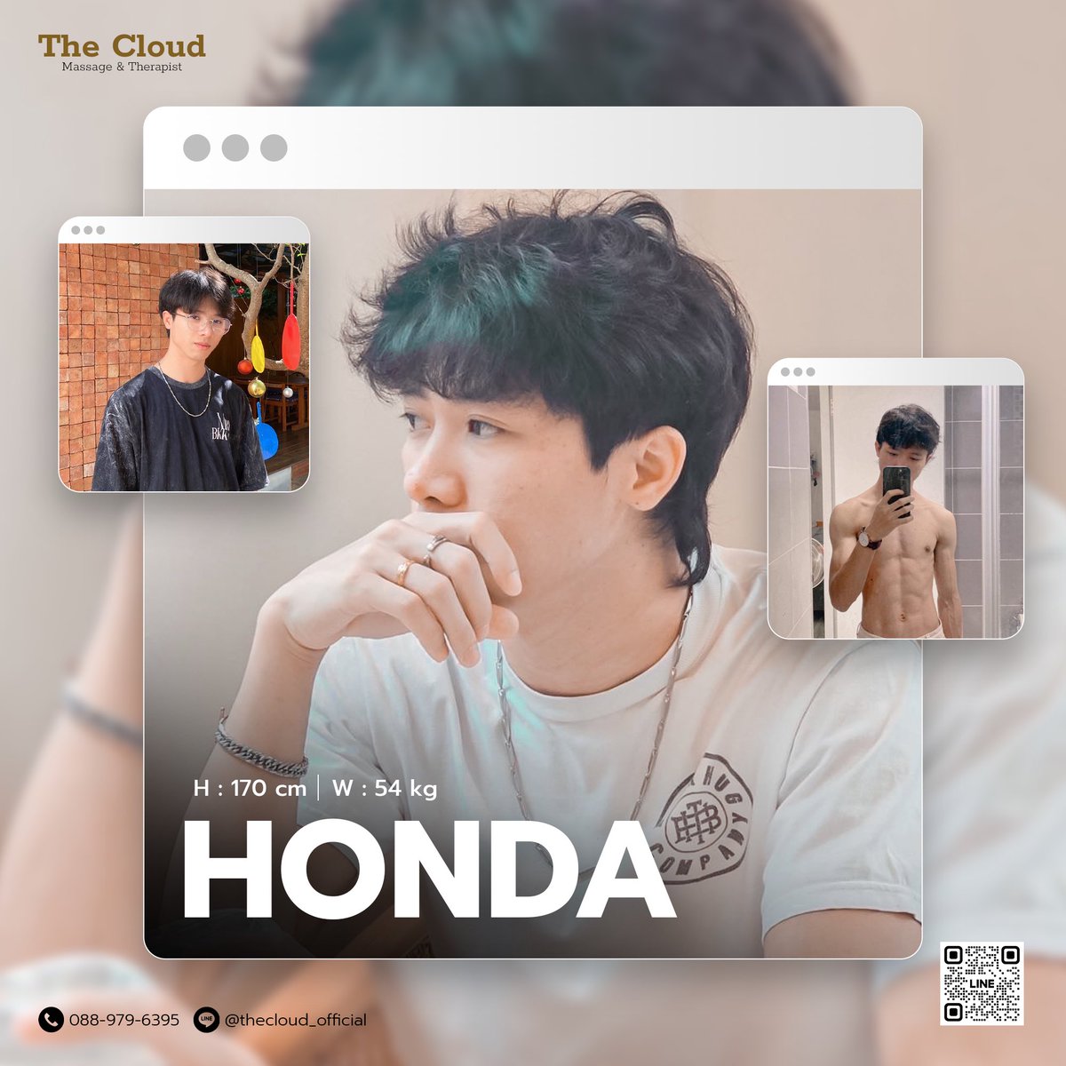 Therspist🌱Honda สำรองคิวล่วงหน้า ดูรูปเพิ่มเติม lin.ee/zBeBhae
