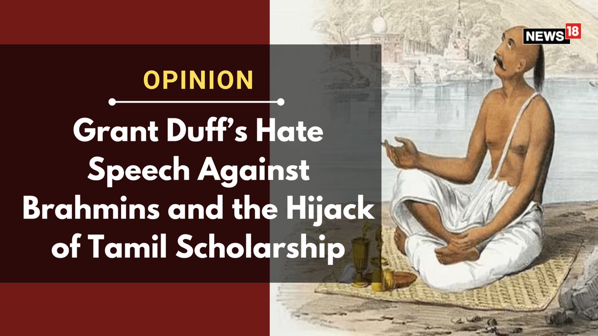 #Opinion | #Duff launched a frontal assault against the entire #Brahmin community of #SouthIndia, declaring that “Brahmins are the real usurpers of social and literary superiority.” 

✍️ @dharmadispatch 

news18.com/opinion/opinio…