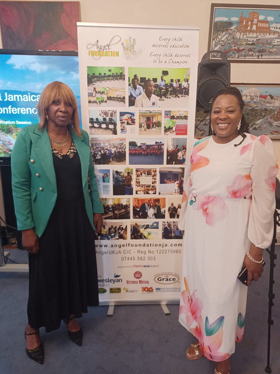 Thanks for the invite and wondering day promoting the Angel Foundation, a global organisation, at the Jamaican High Commission. The foundation seeks to help Jamaican children.