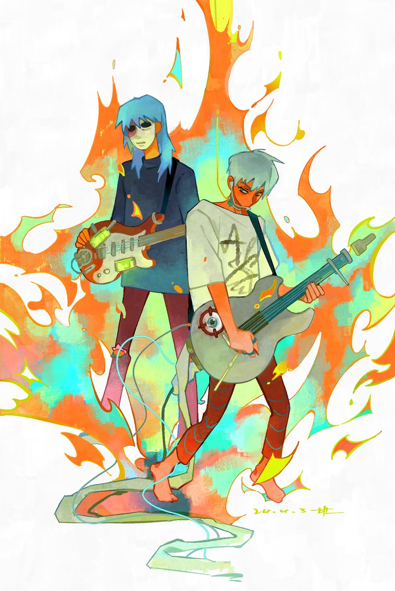 ganlai0130's tweet photo. #ALNST #에이스테 #alienstage #sallyface 浏览量好像正常了发点之前的 红秋裤联动！（） https://t.co/Z0lfYmU2lF
