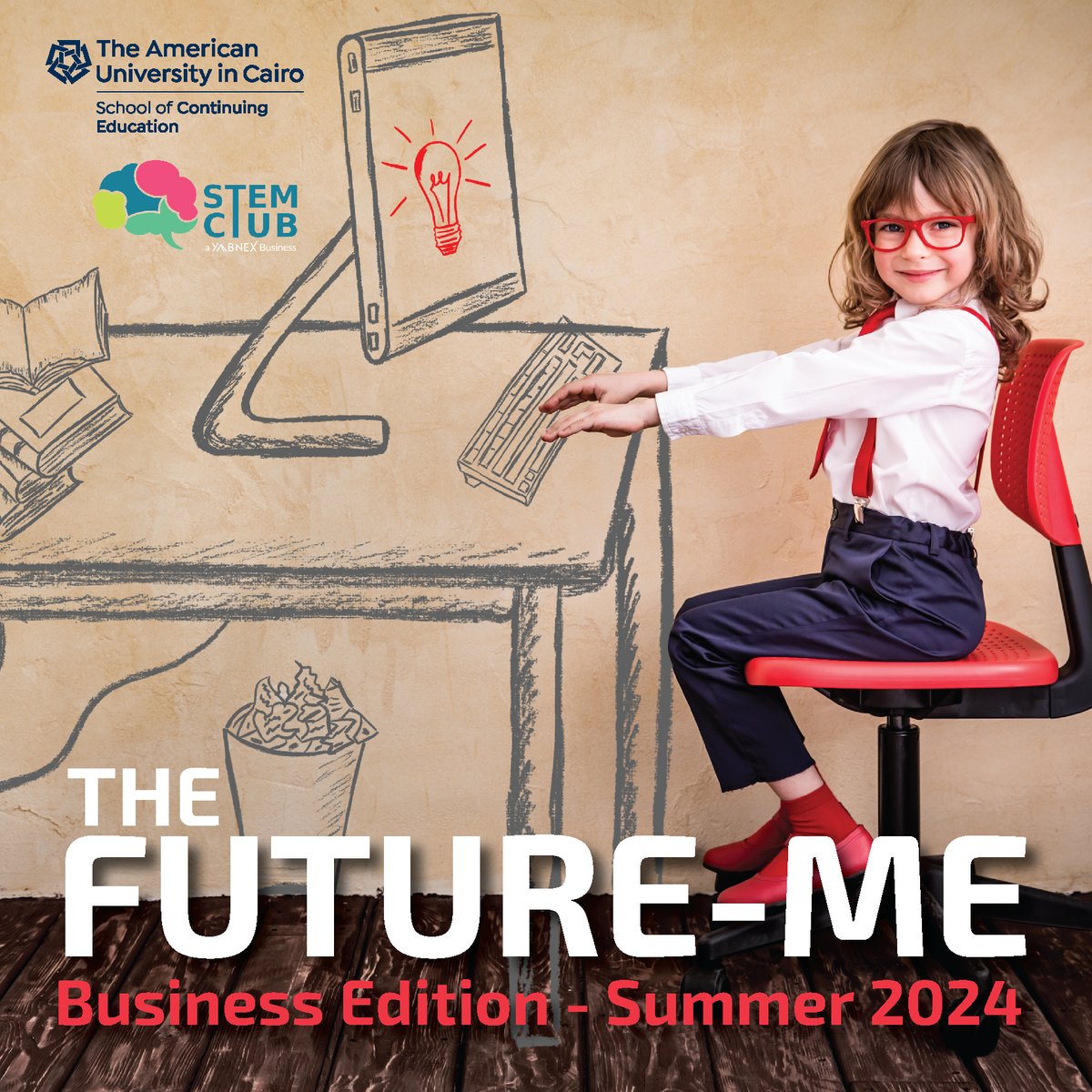 كلية التعليم المستمر (@auc_sce) on Twitter photo 🚀 Get ready for the ultimate business tech camp experience at Future Me Business Edition Summer Camp 2024!
For more details, reach out at future.me@aucegypt.edu or call 01127830786. 🚀 Get ready for the ultimate business tech camp experience at Future Me Business Edition Summer Camp 2024!
For more details, reach out at future.me@aucegypt.edu or call 01127830786.