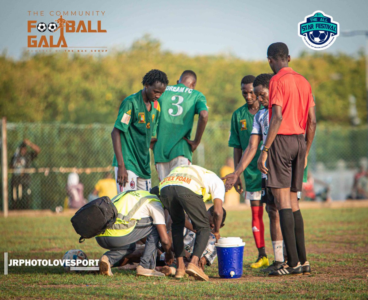 Enjoy some action pictures from the game between Lamashegu and Sabonjida in the #AllStarFestival Community Football Gala