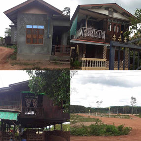 HURFOM's tweet photo. The military is pressuring and threatening residents to remove homes that have already received compensation but remain on the airport project land in Mudon within two months.

1/2 https://t.co/xLQIrWlack