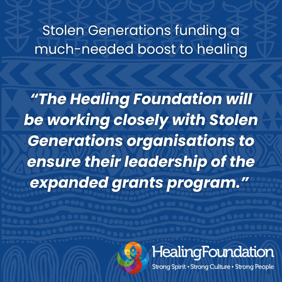 Healing Foundation tweet media