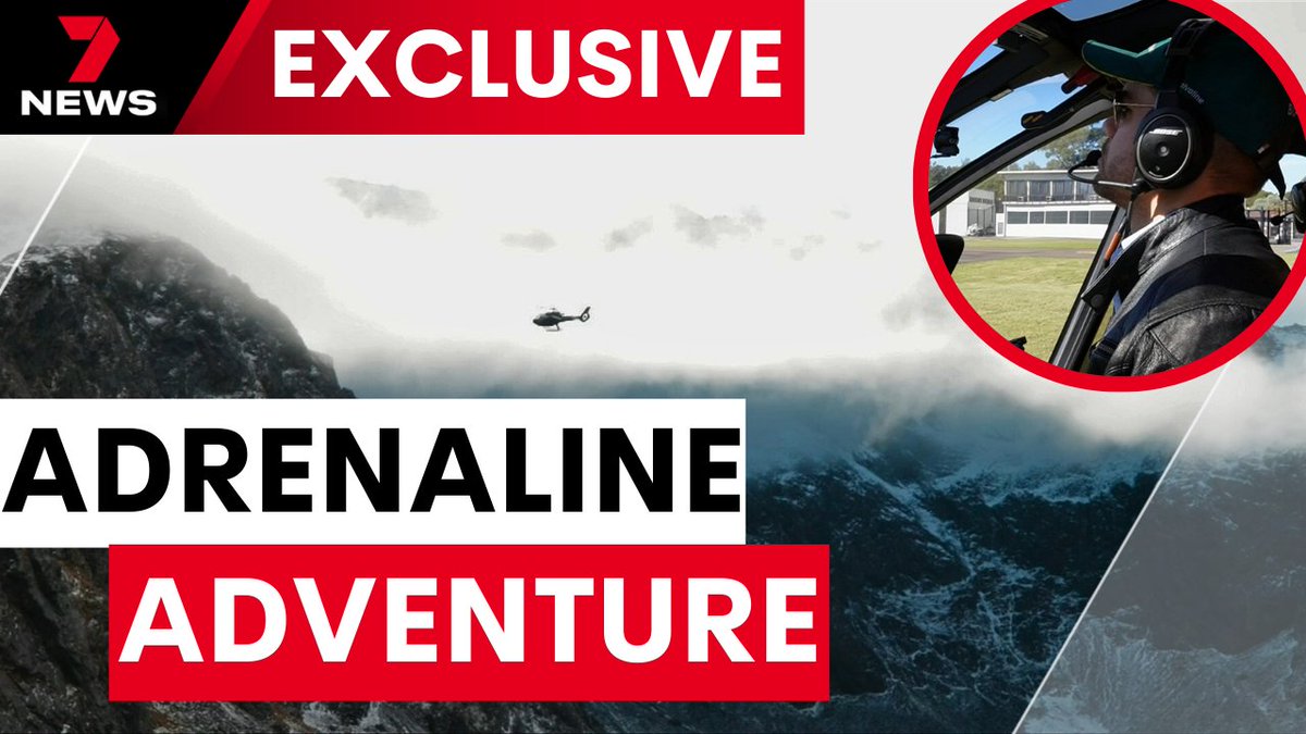 An Australian helicopter pilot has successfully completed a high adrenaline adventure, most can only dream about. The former Air Force aviator crossed the Tasman Sea in his chopper, the journey just a taste of what's to come next. youtu.be/esL_36kyKwo @amy_clements7 #7NEWS