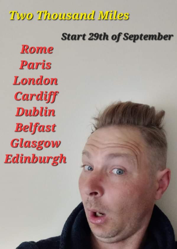 Not been on here for abit but the walk is happening on the 29th of September 2024 so stay tuned for more updates. #walk #homelessness #charity @bethanychtrust @EdinburghLive_ @edinburghpaper gofund.me/07145c58