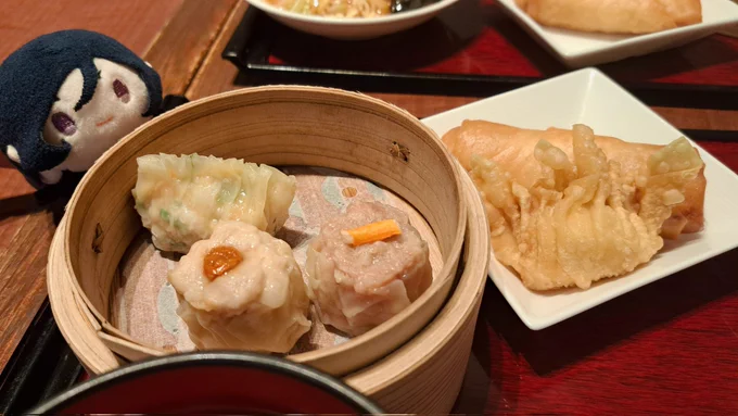 インテからの飲茶〜!美味しかったです 