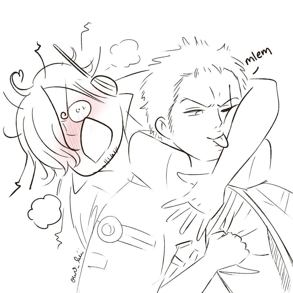 mlem 👅

#zs #zosan #ONEPIECE1106