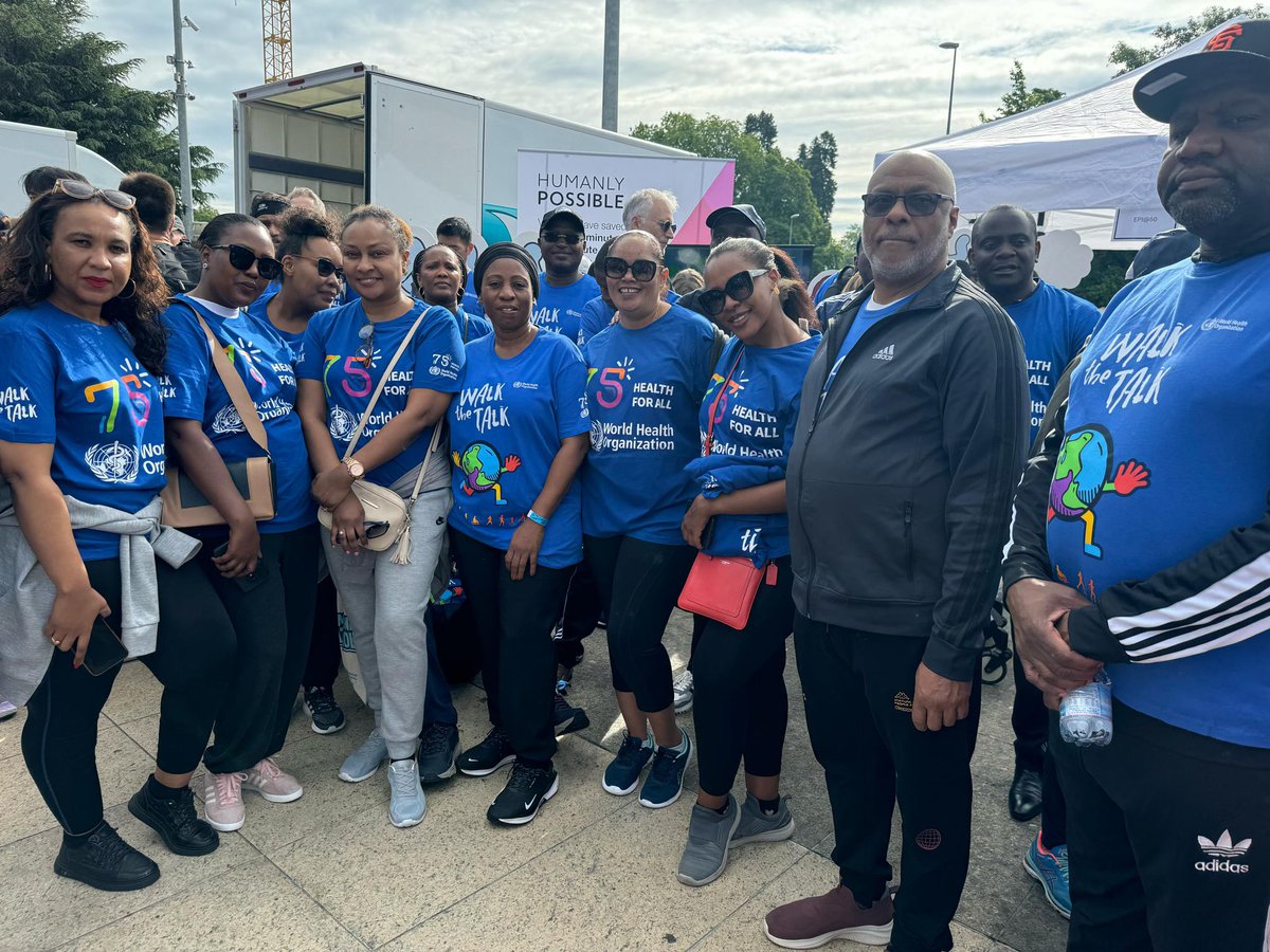 Apotheker Tanzania (@apothekertz) on Twitter photo It was a privilege to participate in the Walk the Talk event with Tanzania MOH Ministers at <a href="/WHO/">World Health Organization (WHO)</a> spreading the message of health and wellness for all! #HealthForAllChallenge It was a privilege to participate in the Walk the Talk event with Tanzania MOH Ministers at <a href="/WHO/">World Health Organization (WHO)</a> spreading the message of health and wellness for all! #HealthForAllChallenge