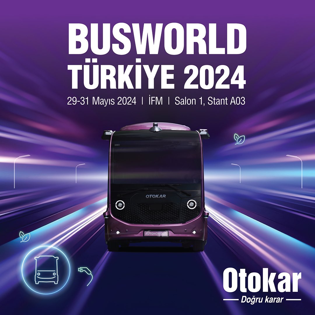 En yeni otobüs modellerimizi Busworld Türkiye'de sergilemenin heyecanını yaşıyoruz! Sürdürülebilir mobilitenin geleceğini şekillendirmek için bize katılın. Son 3 gün! 

#MobilitedeDogruKarar #Sürdürülebilirlik #Mobilite #ElektrikliAraçlar #BusworldTürkiye