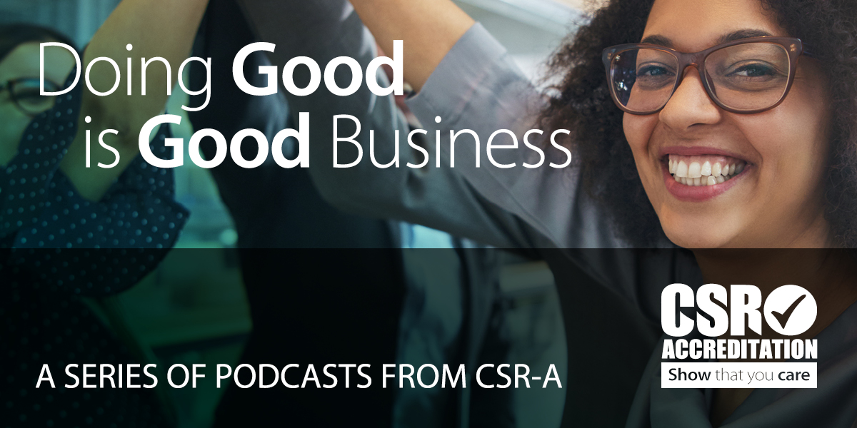 Listen to our free podcast on the Spotify platform! We examine subjects such as the cost of becoming a sustainable business. All conversations are with industry leaders concerned with the real world issues currently faced by businesses of all sizes. #csr

l8r.it/1xd4