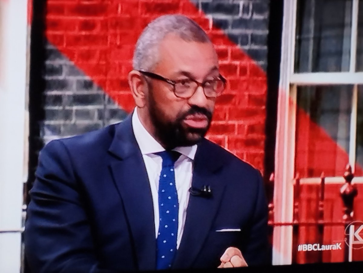 'I love being an #MP & I love being #HomeSecretary, & I plan to be both after the next #GeneralElection' says #JamesCleverly, in a stunning bout if delusion! #BBCLauraK