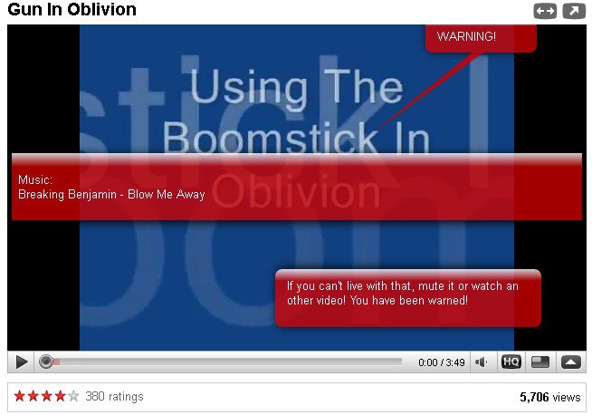 old YouTube annotations