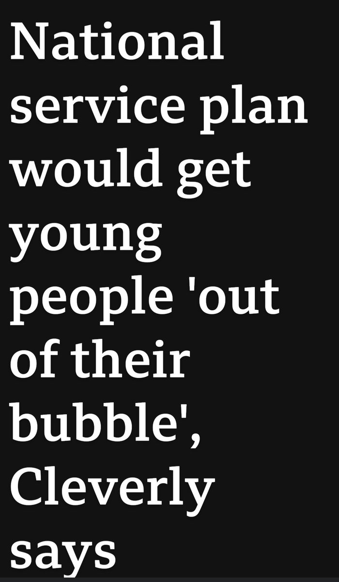 Let's help the #Tories 'get out of thier bubble' by firing them into oblivion on 4th July. #ToryGaslighting #NationalService