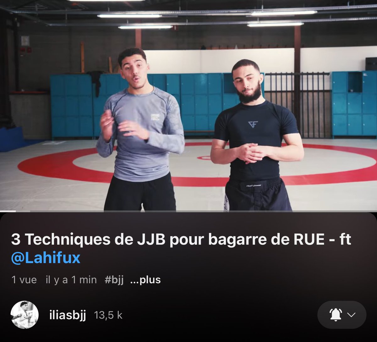 ILIASBJJ_'s tweet photo. Nouvelle Vidéo YouTube disponible ‼️‼️

3 technique de JJB pour des situations en dehors du tatami 🤼‍♂️ - ft @lahifux 

Lien de la vidéo juste en dessous https://t.co/2VOrkspOZs
