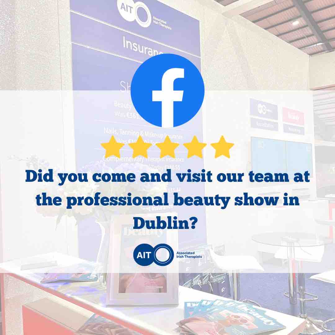 We would love to hear your thoughts on the Professional Beauty Show🌟🌟🌟🌟🌟

We hope to see you next year for another amazing show 🌟💚

Review us on Facebook- ✌️ facebook.com/IrishBeautySho…

#AITAccredited #AITMember