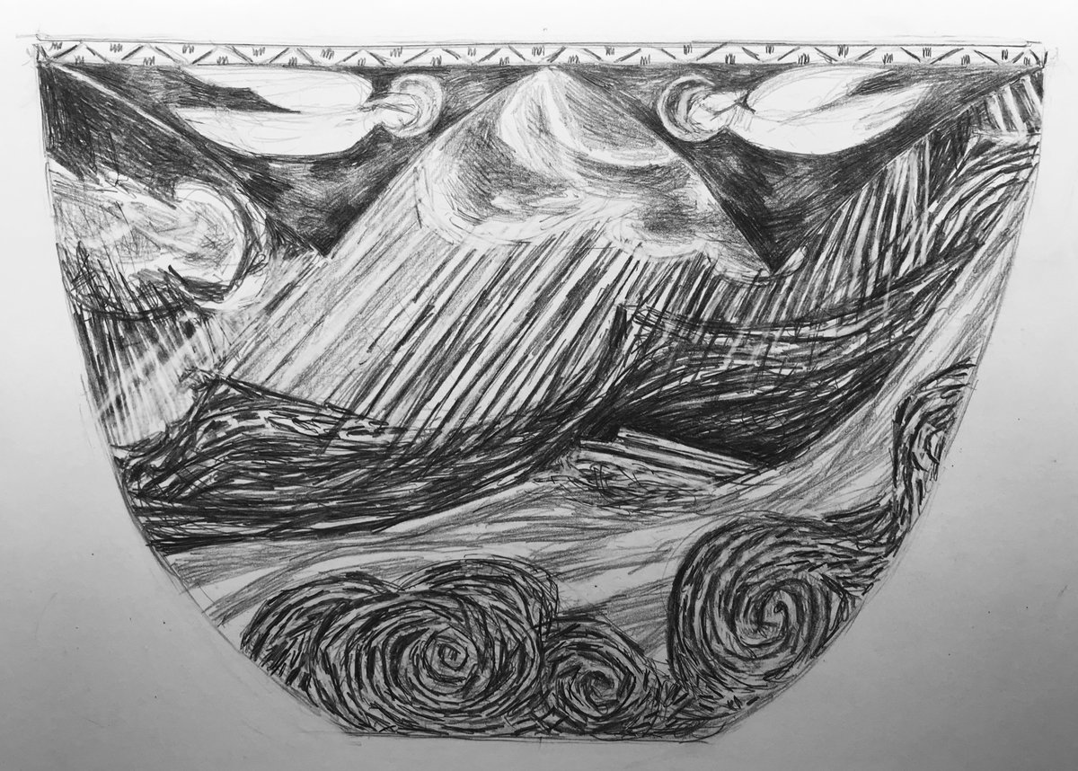 150 days and 150 days. 

I’ve been in the US visiting family. This is a drawing completed over there.For what it’s worth I feel pleased with it.

#noah #bible #genesis #oldtestament #welshartist #britart #drawing #pencildrawing #Christianart #artoffaith #ark