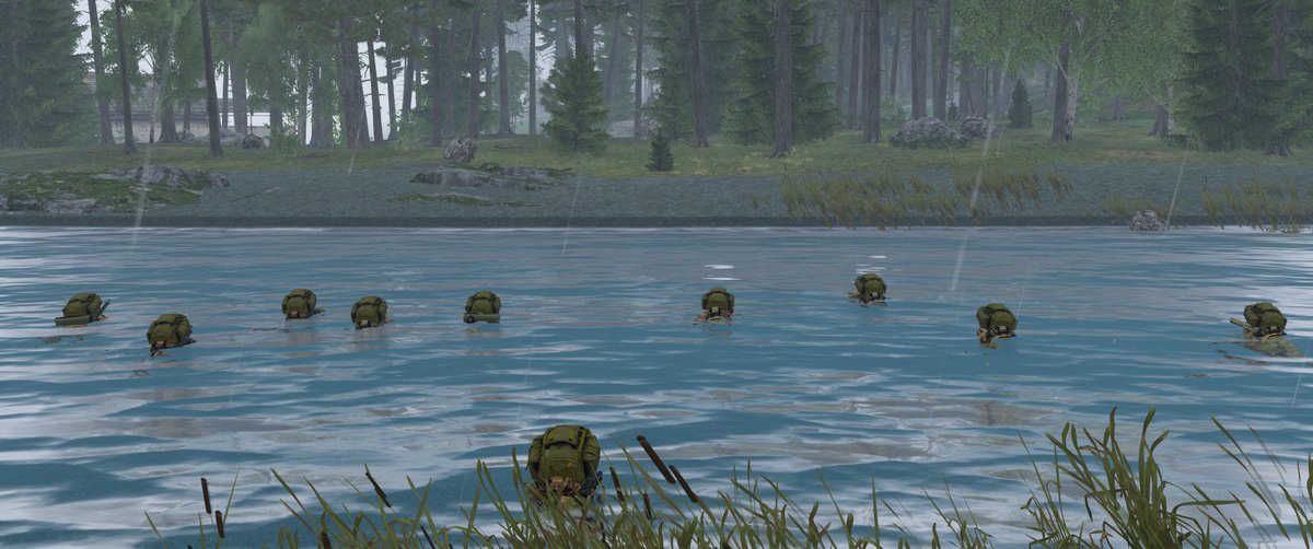 EuropeanRealism's tweet photo. After clearing up communications by destroying a jammer. ETR successfully destroyed multiple bridges and a vehicle depot to hinder the enemies logistics. 

Instagram: https://t.co/pkM1ksNqD7……Discord: https://t.co/sp184q9dEO 
#Arma3 #ArmaPhotography https://t.co/ln5SpTa5S9