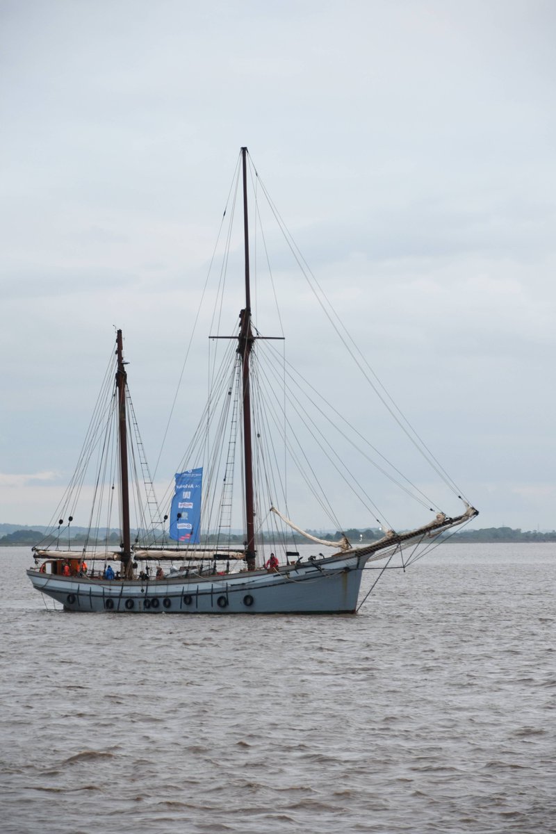 sharpnessmike's tweet image. IRENE arriving at Sharpness for the Gloucester tall ships festival 23/5.