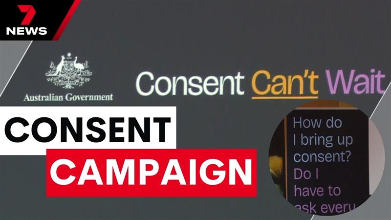 A new government campaign to stop sexual violence has begun, urging families to have the difficult conversation about consent. $40 million is being spent to arm parents with expert knowledge. youtu.be/UkHV1ZkCm14 @Ben_Downie #7NEWS