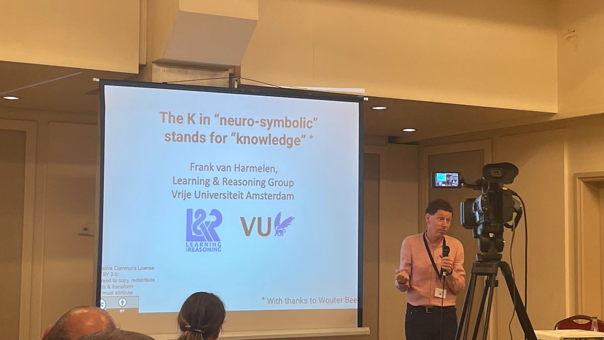alsx's tweet image. The K in &quot;neuro-symbolic&quot; stands for &quot;knowledge&quot; ©️  Frank van Harmelen 😅❤️#ESWC2024