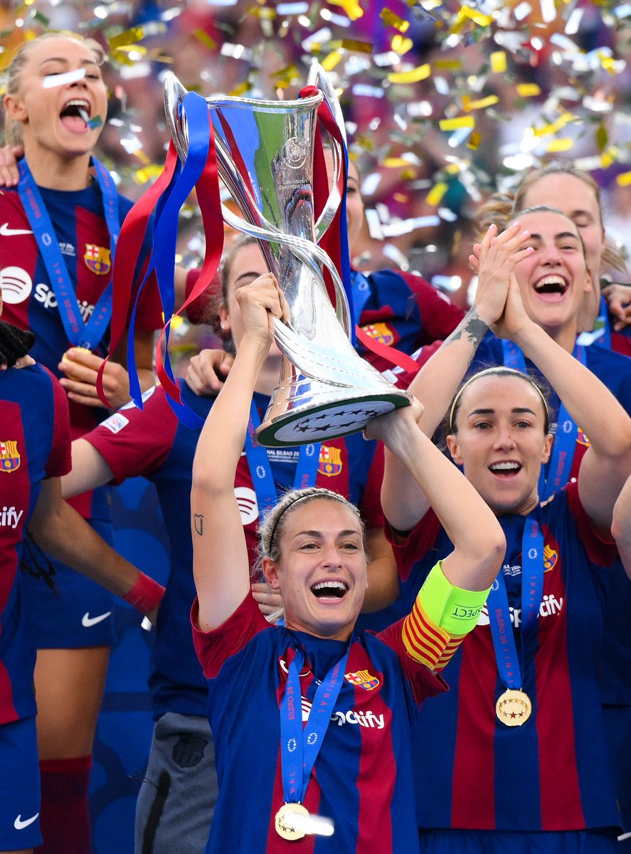 🇪🇸 Barcelona = back-to-back UWCL champions 👏 #UWCLfinal | #UWCL