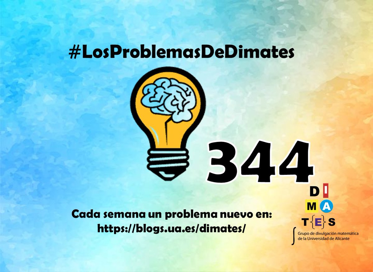 DimatesUA's tweet photo. #LosProblemasDeDimates 344:

➡️ Problema 0 - #MaratóDeProblemes 2024
📷 Sumar 2024

https://t.co/OSo0f6r9DM
 
¡Inténtalo!

@RobSelGom
@OMErsme
@rmtnezcalafat
@EstalmatCV
@RealSocMatEsp
@Dimatematicas https://t.co/81NxWV30kP