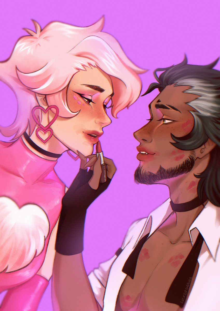Let me fix that 💋

#huskerdust #HAZBINHOTEL