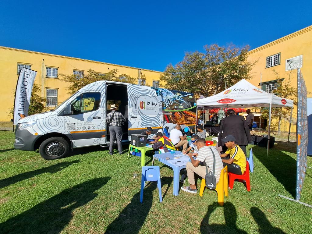 Iziko_Museums's tweet photo. Catch the Iziko Mobile Museum and explore #MuseumWithOutWalls today at Cape Town Parade, during the Slave Route Challenge.
#SlaveRouteChallenge #AfricaMonth https://t.co/yapOH17Sjb