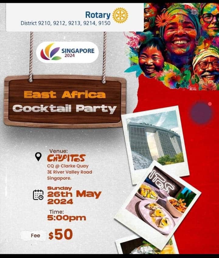 rotaryd9213's tweet photo. Celebrating the vibrant culture and unity of East Africa at #Rotary24. Join us for an unforgettable East African Party at the Rotary International Convention! Experience vibrant cultures, lively music, and great company.

#Rotary24 https://t.co/QXozuNNlOq