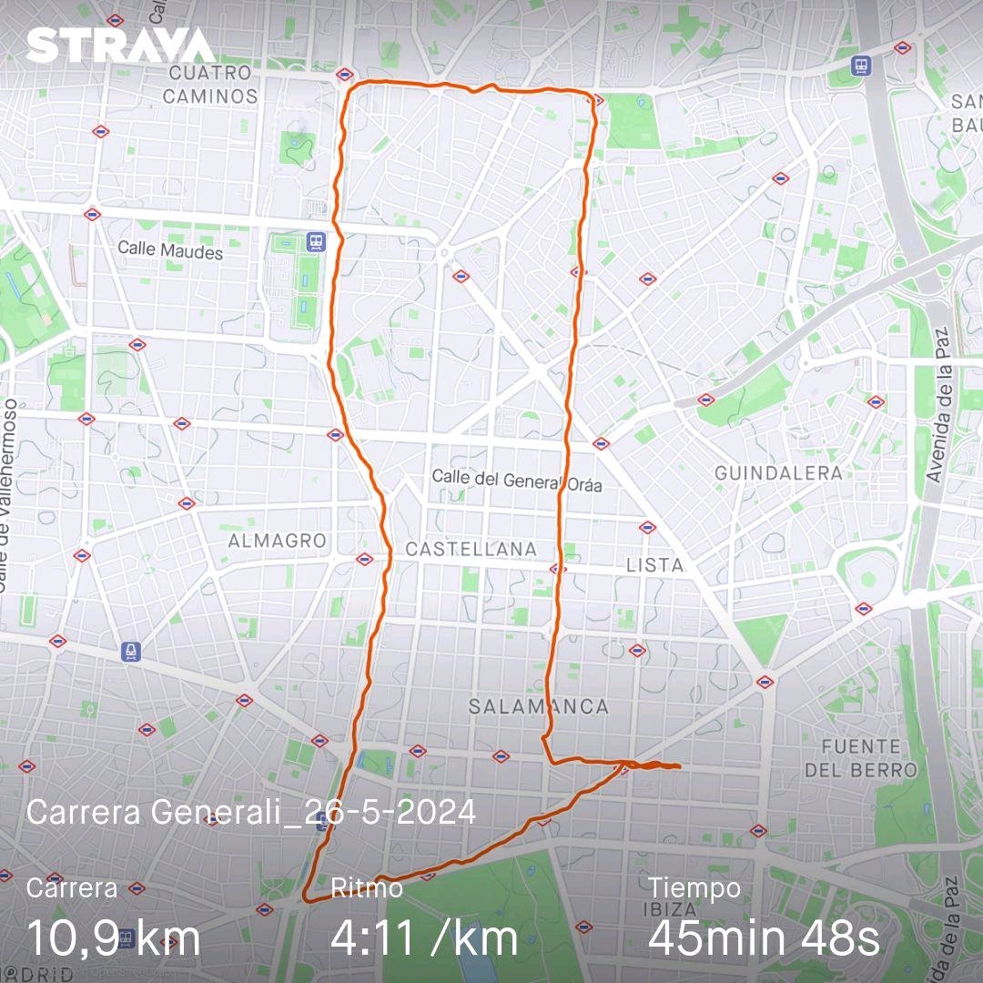 Pues ya esta @GENERALI_es @templorunner @ReyLoborebelion
@ComuniRunners @ManicomioRunner @MeEncantaCorrer @CorroAMiPaso @yoelegicorrer1 @logrartusmetas @ElegiCorrer #Running #Run #YoElegiSerRunner #YoSoyRunner #MiVicioEsCorrer  #SumandoKMx #CorrerSana #Runbeldes #RebelionReyLobo