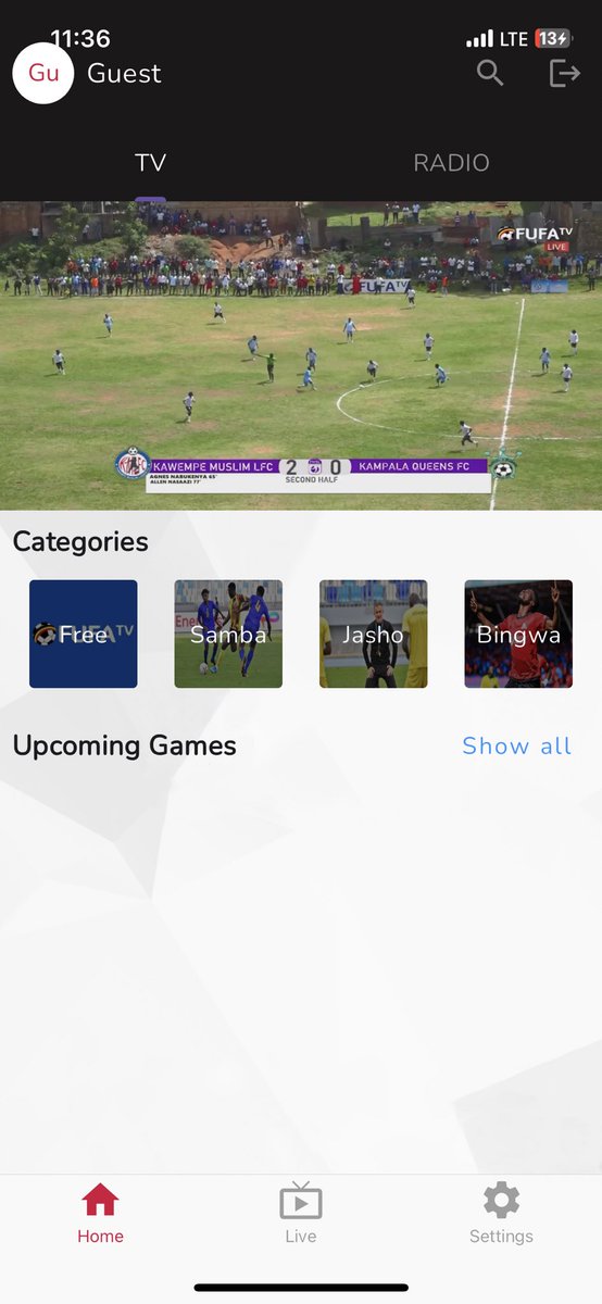 The #FufaMediaApp got me sorted as it’s serving us the @FUFAWomen title decider between Kawempe Muslims & Kampala Queens live from the Valley grounds 

@ShawnMubiru & team, Asante sana 🤝

#HomeOfUgandanSport | #SportsUpdates