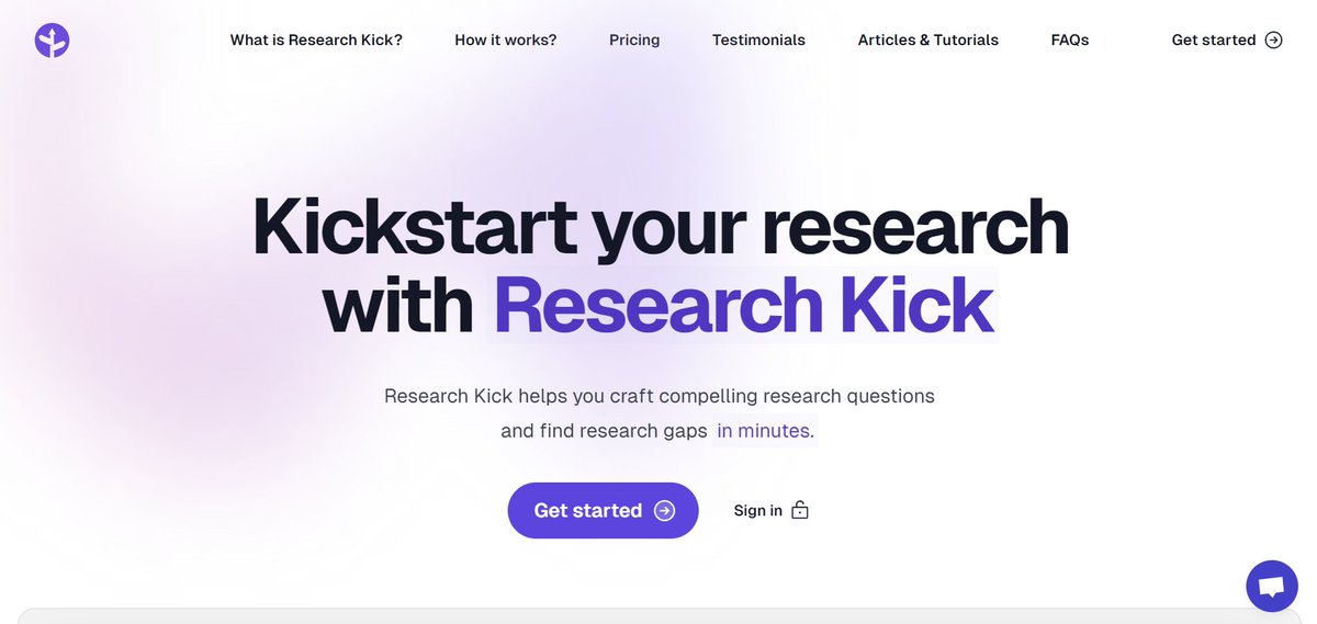Repost this to win a FREE annual subscription to Research Kick.

If this gets 1,000 reposts, we'll give 3 random people who repost free subscriptions.

Research Kick helps you find research gaps and craft novel research questions in minutes.

🔗researchkick.com/?utm_source=x&…