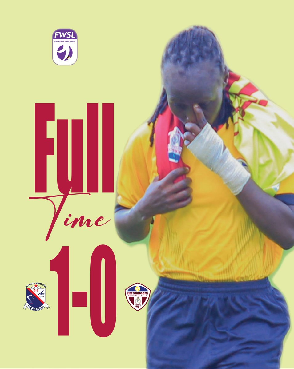 🚨 🕐 FULL-TIME Season ends with a loss away from Home #UMSMAR UMtrys 1-0 SMAR #FWSL #LastDance #SMARFC🔴| #OneForce💪