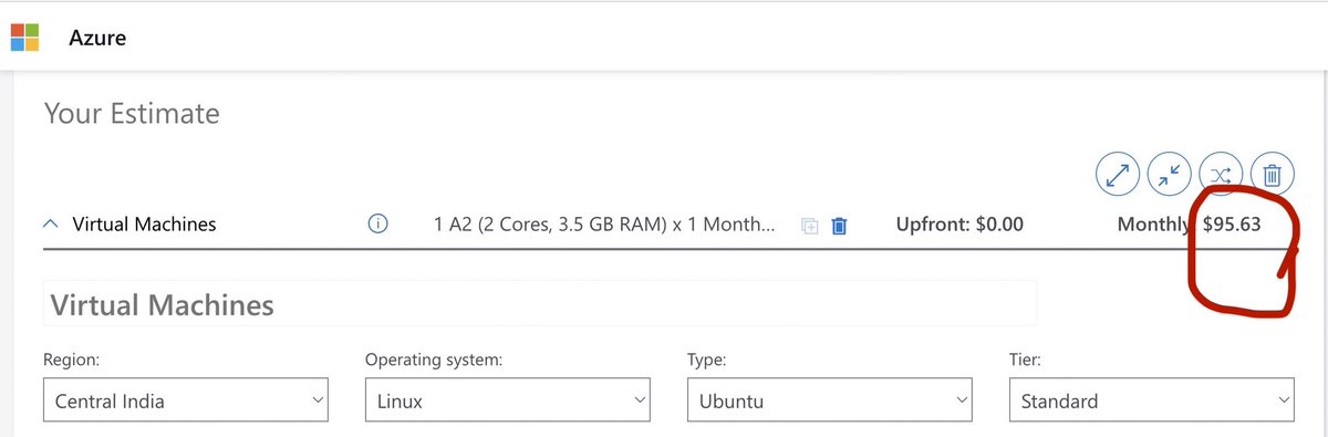 Developers in India are still paying for cloud compute in $$ 🤷‍♂️ Most services on cloud platforms like Azure and AWS are priced in India similar to western countries. No wonder the biggest cost for Indian startups is cloud costs 🙈 @Krutrim cloud will be lower and in ₹₹🙂