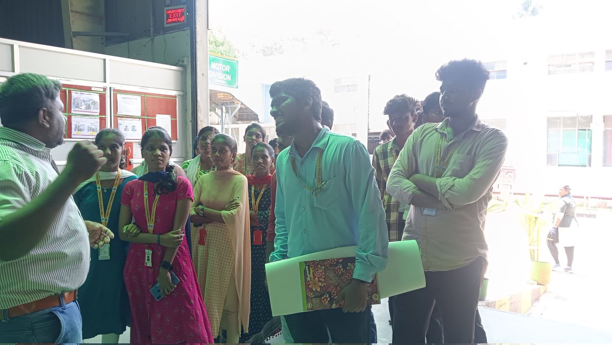 Bureau of Indian Standards (BIS) Chennai Branch Office organized an exposure visit for 60 students from Agni College of Technology to Butterfly Gandhimathi Appliances Ltd in Chennai.
#BIS #IndustryInsights #ManufacturingProcesses #Chennai #Exposurevisit @IndianStandards