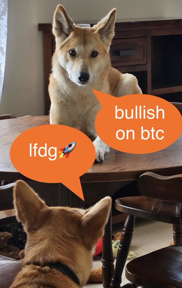 bullish on #btc #lfdg🚀