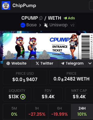 CPUMPBASE's tweet photo. $CPUMP FAM we just bought another set of ADs on @dexscreener https://t.co/GrX36bNJ6l