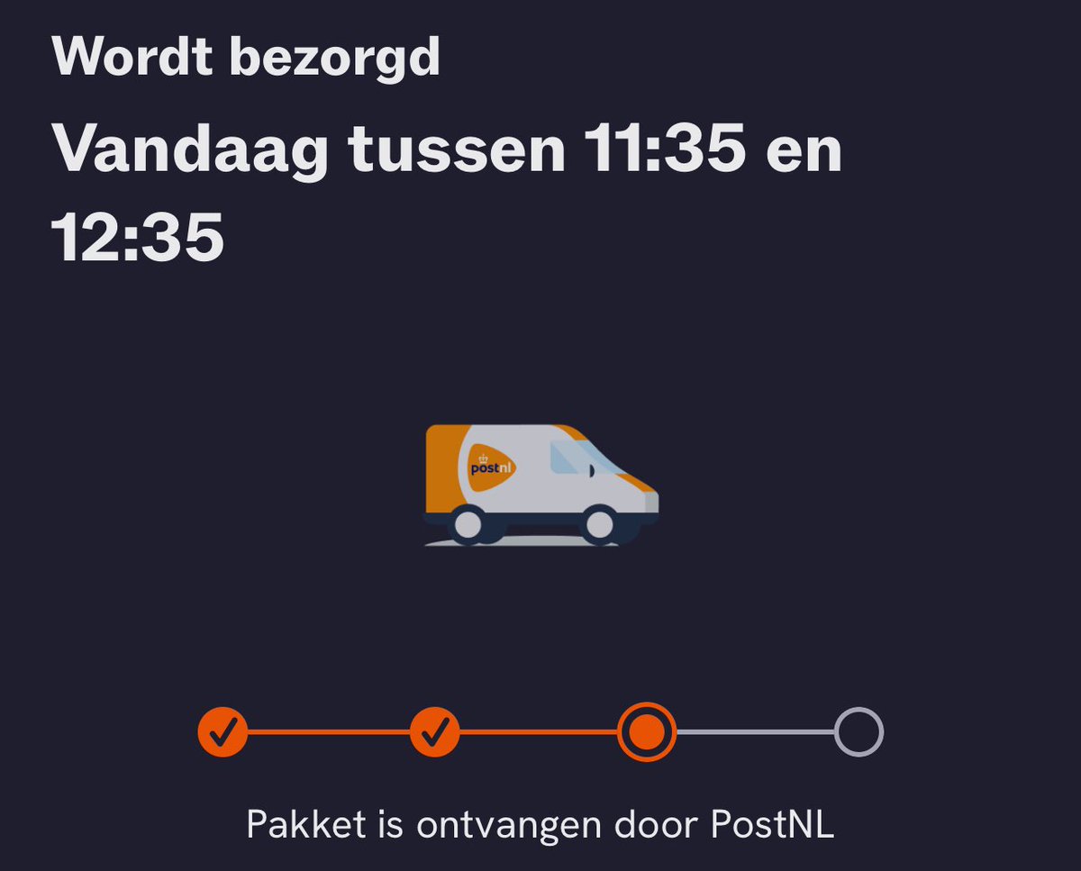 TheTechSavyGuyx's tweet photo. Volgens mij geniet de PostNL app ook van een welverdiende weekend 😋  je zou denken dat m’n pakket onderweg en niet “ontvangen” @PostNL https://t.co/aYsUwF6nqB