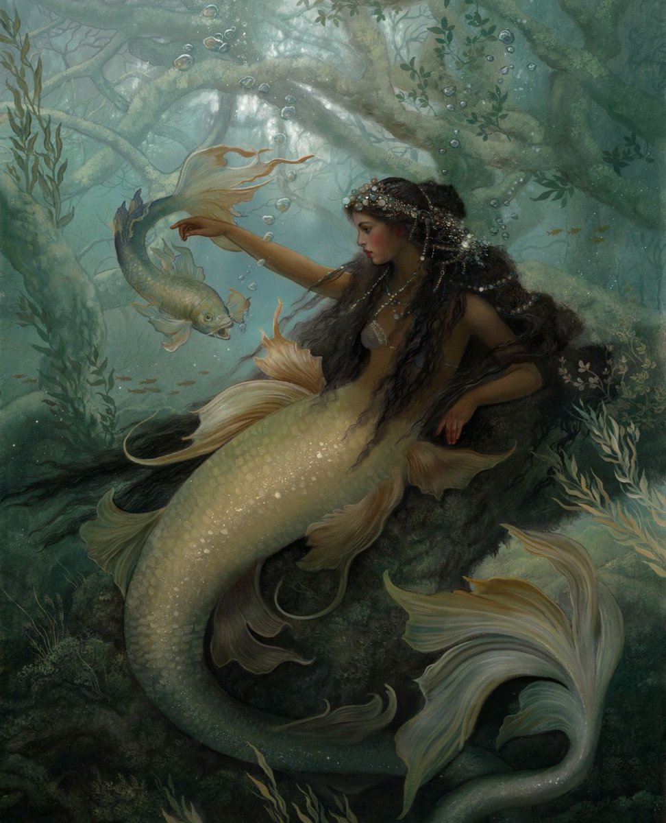 "Silver Echo" 12x16 inches, oil on wooden panel
Prints: gallerygerard.com/store/silver-e…⁠
⁠
#mermay #mermay2024 #boardgameart