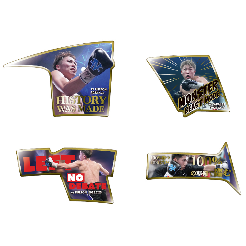 井上尚弥 額装ピンズセット（通常版）