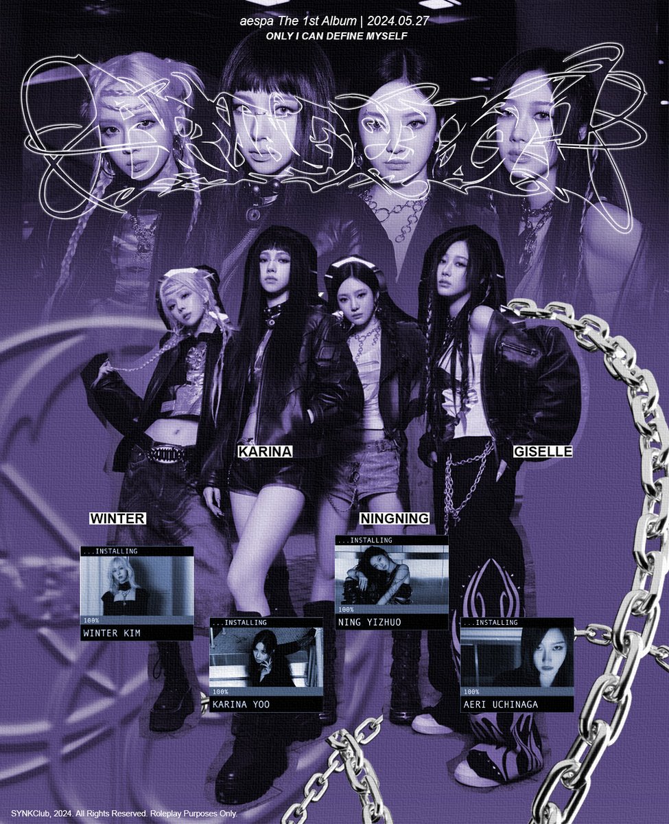 SYNKClubs's tweet image. ‌                   

⠀┊ ✶, The rumor mill can shut down now. 
𝓐rmageddon has arrived  (a sonic 🛸 boom). 
aespa's 1st full album is literally 𝗛𝗘𝗥𝗘, people. 
Don't be shy, come closer. 평범한 결말이 아닌; 
 ⠀“.. It’s  a  masterpiece  in  the  making.”
—————

‌